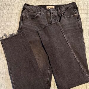 Madewell High Rise Stovepipe Jeans 29